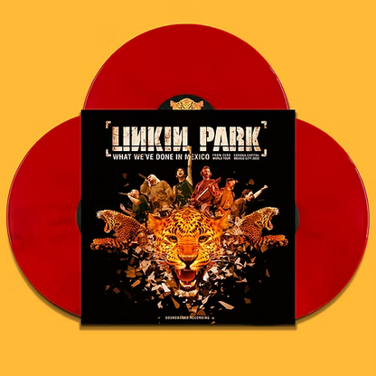 LINKIN PARK 3xLP What We'Ve Done In Mexico (Red Coloured Vinyls)