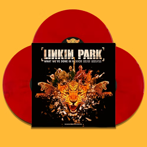 LINKIN PARK 3xLP What We'Ve Done In Mexico (Red Coloured Vinyls)