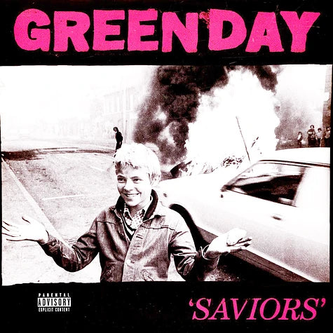 Green Day Saviors Black Vinyl Edition LP (Reprise)