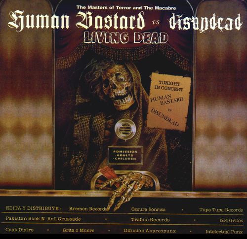 Human Bastard / Disundead – Human Bastard / Disundead - 7" - 2004 - Kremón Records – KR-008