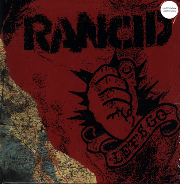 Rancid – Let's Go - LP - Milky Clear And Black Galaxy - 2022 - Epitaph – 87361-1