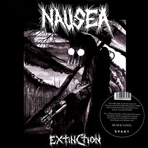 Nausea Extinction Black Vinyl Edition LP (Svart)