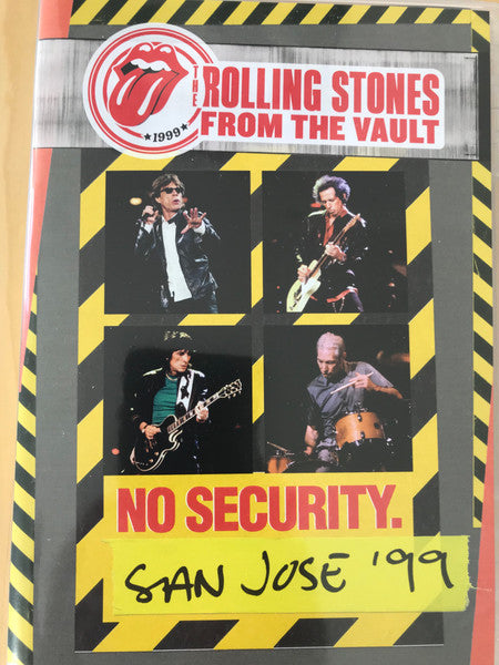 The Rolling Stones – No Security. San Jose '99 - DVD - 2018 - Eagle Vision – EREDV1319, Universal Music Group – EREDV1319