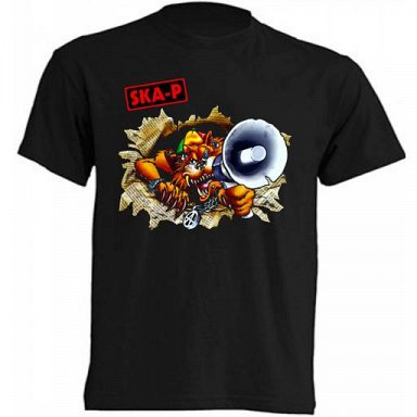 Ska-P - Camiseta / T-Shirt / Tallas – Sizes: S/M/L/XL/XXL