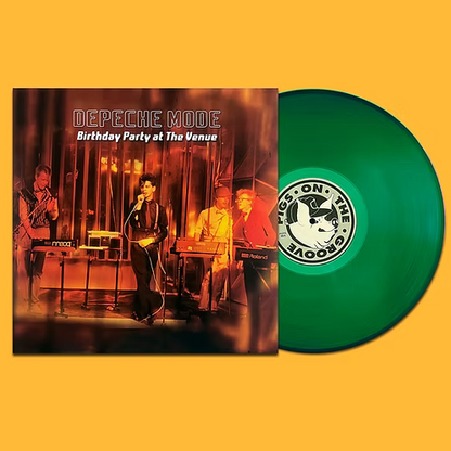 DEPECHE MODE LP Birthday Party At The Venue (Green Coloured) with Giant Poster