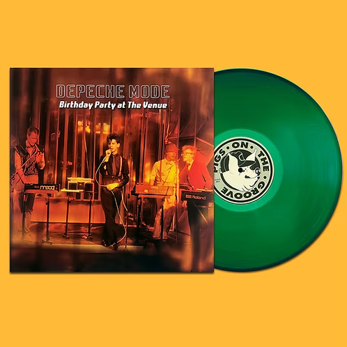 DEPECHE MODE LP Birthday Party At The Venue (Green Coloured) with Giant Poster