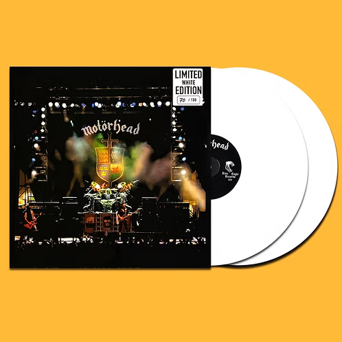 MOTORHEAD 2xLP Live At The Full Force Festival 2009 (300 Numbered Copies) White