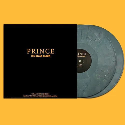 PRINCE 2xLP The Black Album Collector's Edition Remastered (Blue Marbled Colour)