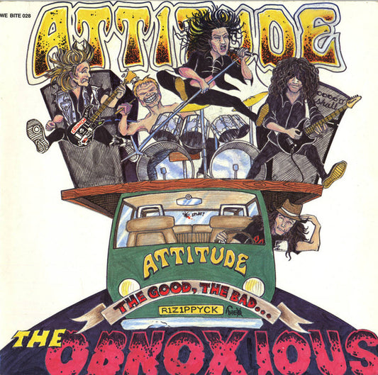 Attitude – The Good, The Bad... The Obnoxious - LP - 1988 - We Bite Records – WB 028 - Muy Buen Estado / Very Good Condition (VG+ / VG+)