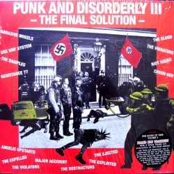 Punk And Disorderly III - The Final Solution - LP