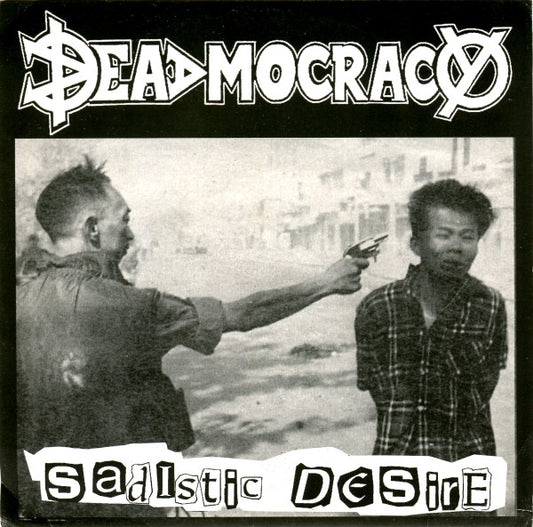 Deadmocracy / Necrose – Sadistic Desire / The End - 7" - 1997 - Elephant Records – ELE 008 - Vinilo Nuevo / Portada Como Nueva (M/M-)