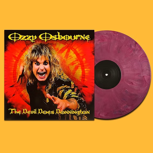 OZZY OSBOURNE LP The Devil Does Donnington (Purple Marbled Coloured Vinyl)
