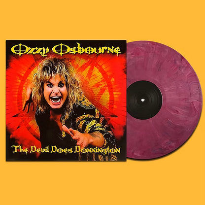 OZZY OSBOURNE LP The Devil Does Donnington (Purple Marbled Coloured Vinyl)