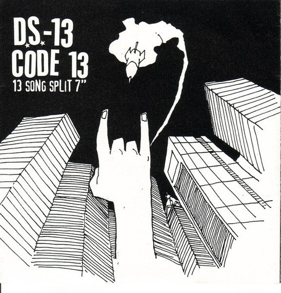D.S.-13 / Code 13 – 13 Song Split 7" - 7" - 2000 - Havoc Records – HC7023 - Vinilo Como Nuevo / Portada Como Nueva (M-/M-)