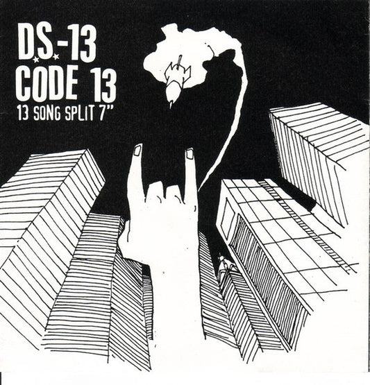 D.S.-13 / Code 13 – 13 Song Split 7" - 7" - 2000 - Havoc Records – HC7023 - Vinilo Como Nuevo / Portada Como Nueva (M-/M-)