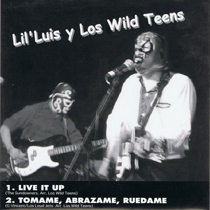 Li'l Luis Y Los Wild Teens Vs. The Rizlaz – Li'l Luis Y Los Wild Teens / The Rizlaz - 7" - 2006 - Thousands Records – 1000EP-010 - Como Nuevo / Like New (M-/M)
