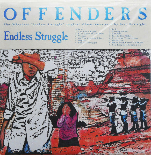 Offenders - Endless Struggle/We Must Rebel/ I Hate Myself (LP, Album, RE, Red + LP, Album, RE, Blue + Comp)