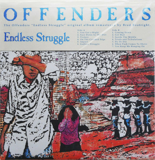 Offenders - Endless Struggle/We Must Rebel/ I Hate Myself (LP, Album, RE, Red + LP, Album, RE, Blue + Comp)