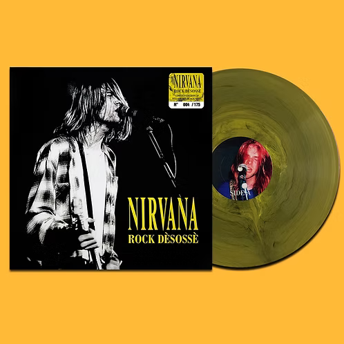 NIRVANA LP Rock Dèsossè (Yellow Mix Black Coloured 175 Numbered Copies)