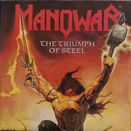 Manowar – The Triumph Of Steel - CD - CD Como Nuevo / Portada Muy Buen Estado (M-/VG+)
