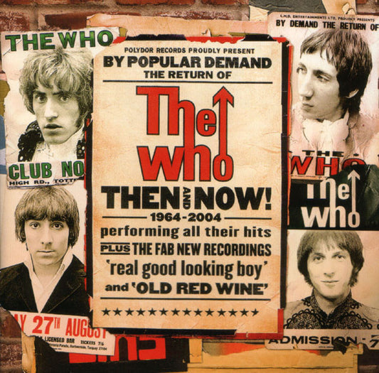 The Who – Then And Now - CD - Polydor – 9866577 - CD Como Nuevo (M-) / Portada Nueva (M)