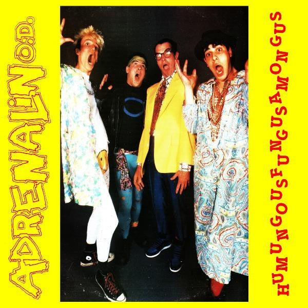 Adrenalin O.D. - Humungousfungusamongus (LP, Album, RE, Rojo / Red)