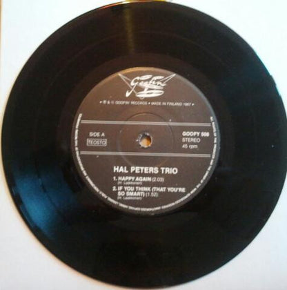 Hal Peters Trio ‎– Happy Again - 7" - 1987 - Goofin' Records (2) ‎– GOOFY 508 - Como Nuevo / Like New (M- / Generic)