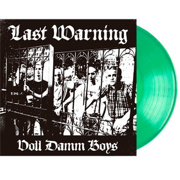 LAST WARNING Voll Damm Boys LP Transparent Green Kelly vinyl