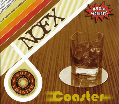 NOFX – Coaster - CD - Digipak - Muy Buen Estado / Very Good Condition (VG+ / VG+)