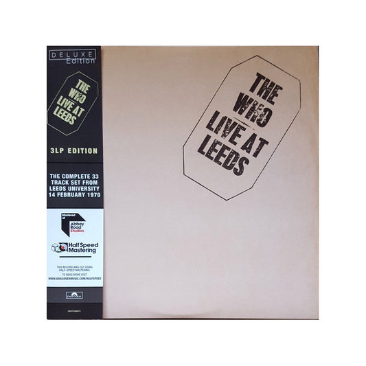 THE WHO - Live At Leeds - 3xLP - 180 Gr. Universal Deluxe Reissue