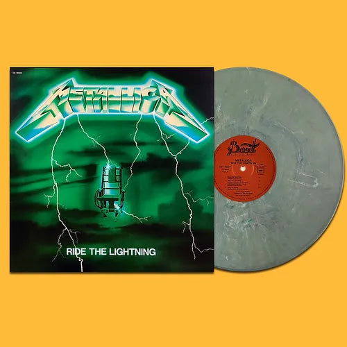 METALLICA LP Ride The Lightning (Translucid Blue Marbled Coloured Vinyl)