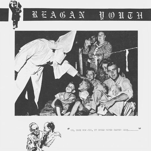 Reagan Youth – Youth Anthems For The New Order - LP - Clear - Unofficial - White Sticker on Back Cover - Buen Estado / Good Condition (M- / VG)