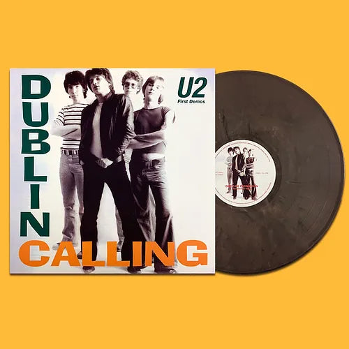 U2 LP Dublin Calling - First Demos (Brown Marbled Coloured Vinyl) + Giant Poster