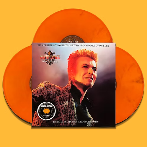 DAVID BOWIE 3xLP+DVD When I'M 50 - The 50th Birthday Concert (Orange Colour)