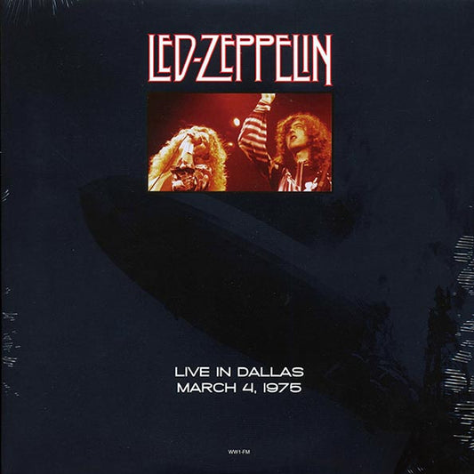 Led Zeppelin - Live In Dallas, March 4, 1975 - LP