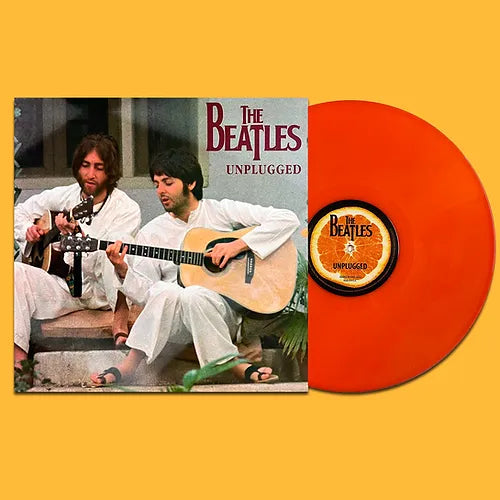 BEATLES LP Unplugged (Red Orange Coloured Vinyl)