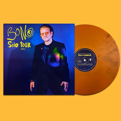 BONO LP Solo Tour 2022 (Orange Marbled Coloured Vinyl) U2