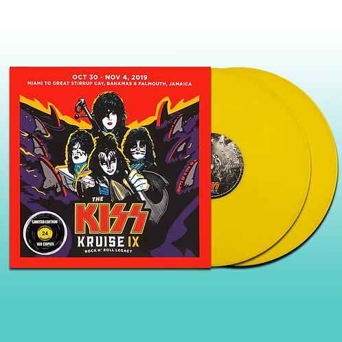 KISS 2xLP Kruise IX - Rock N' Roll Legacy (Yellow Colour) 100 Numbered Copies
