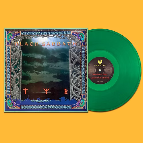 BLACK SABBATH LP Tyr (Green Translucid Coloured Vinyl)