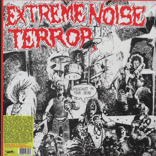 Extreme Noise Terror – A Holocaust In Your Head - LP - Red - Includes Poster