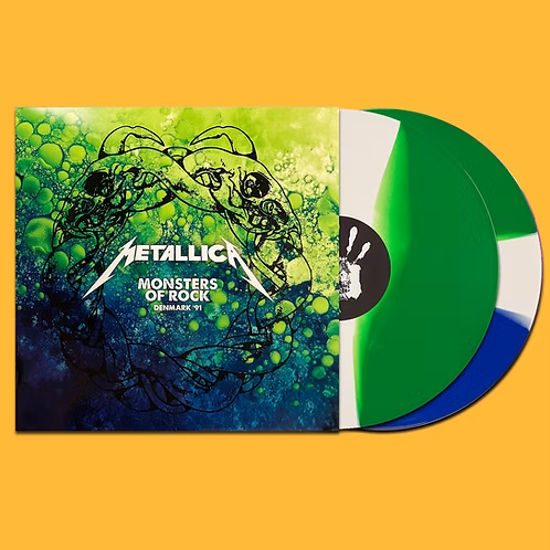 METALLICA 2xLP Monsters Of Rock Denmark '91 (Triple Stripe Coloured Vinyl)