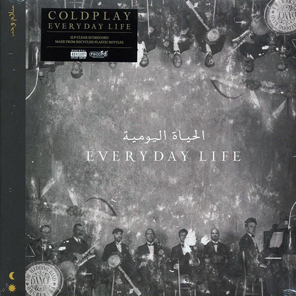 Coldplay ‎– Everyday Life - 2xLP - Clear - Gatefold Sleeve - Includes a booklet