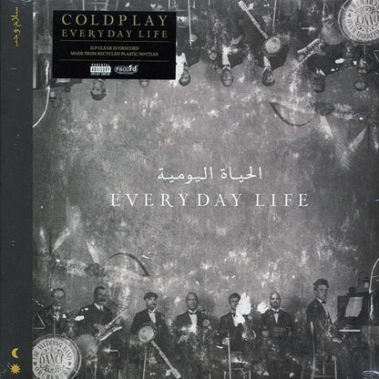 Coldplay ‎– Everyday Life - 2xLP - Clear - Gatefold Sleeve - Includes a booklet