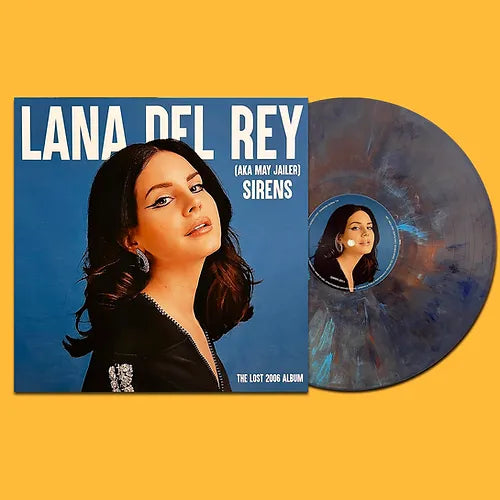 LANA DEL REY LP Sirens The Lost 2002 Album (AKA May Jailer) Psych Blue Marbled