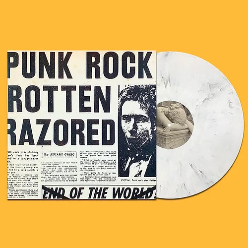 SEX PISTOLS LP Rotten Razored (White Marbled Coloured Vinyl)