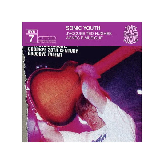 SONIC YOUTH ‎– J'accuse Ted Hughes / Agnès B Musique LP (Limited SYR Records)