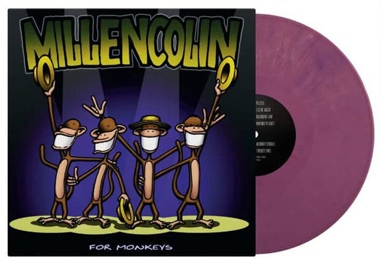 "For monkeys (25th Anniversary)" LP coloreado de Millencolin