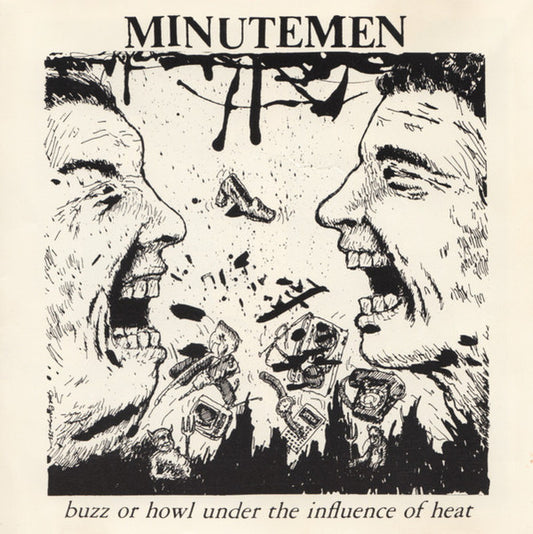 Minutemen – Buzz Or Howl Under The Influence Of Heat - LP - SST Records – SST-016 - Vinilo Muy Buen Estado / Portada Muy Buen Estado (VG+/VG+)
