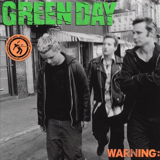 Green Day ‎– Warning: - LP - Colored vinyl (neon orange)
