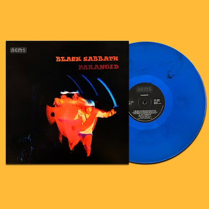 BLACK SABBATH LP Paranoid (Translucid Blue Coloured Vinyl)
